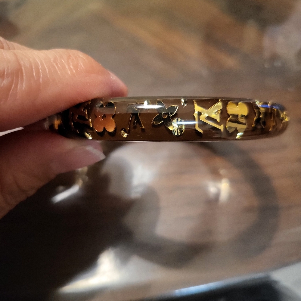 Louis Vuitton Resin Bangle - Medium